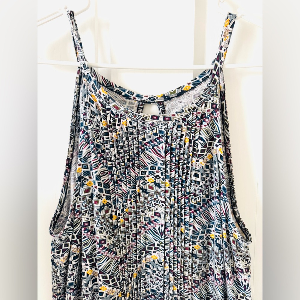 Aventura Eco Multicolor Geometric Dress